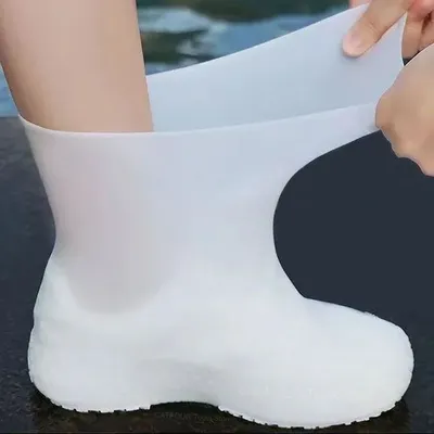 Reusable Non-slip Rain Boots Waterproof Shoes Covers Rubber Rain Boot Covers for Outdoor Use Gear Household Reusable Non-slip Rain Boots Waterproof Shoes Covers Rubber Rain Boot Covers for Outdoor Use Gear Household