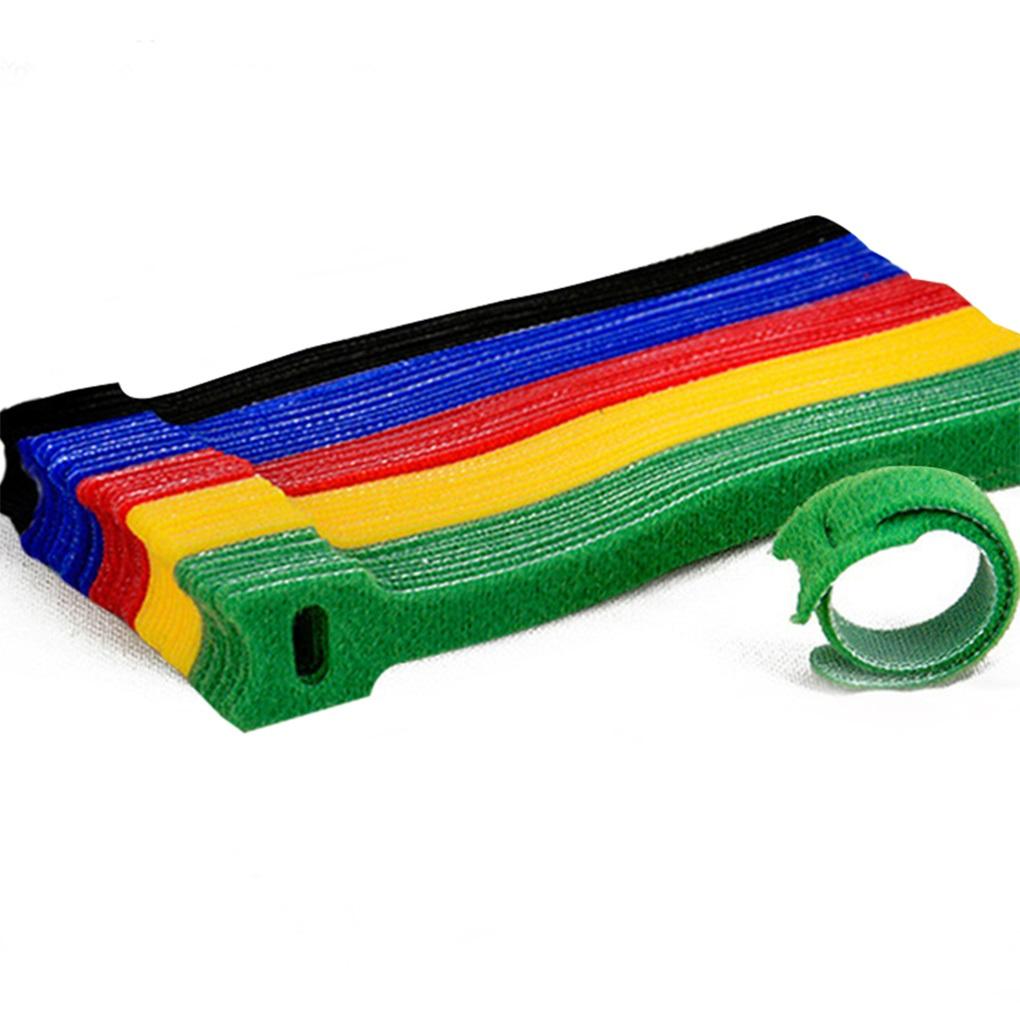 Reusable Nylon Velcro Cable Wraps (50 pcs) Reusable Nylon Velcro Cable Wraps (50 pcs)