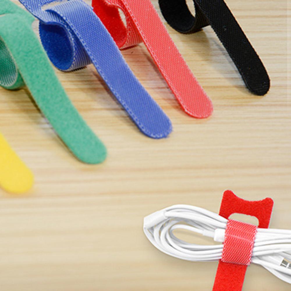 Reusable Nylon Velcro Cable Wraps (50 pcs)