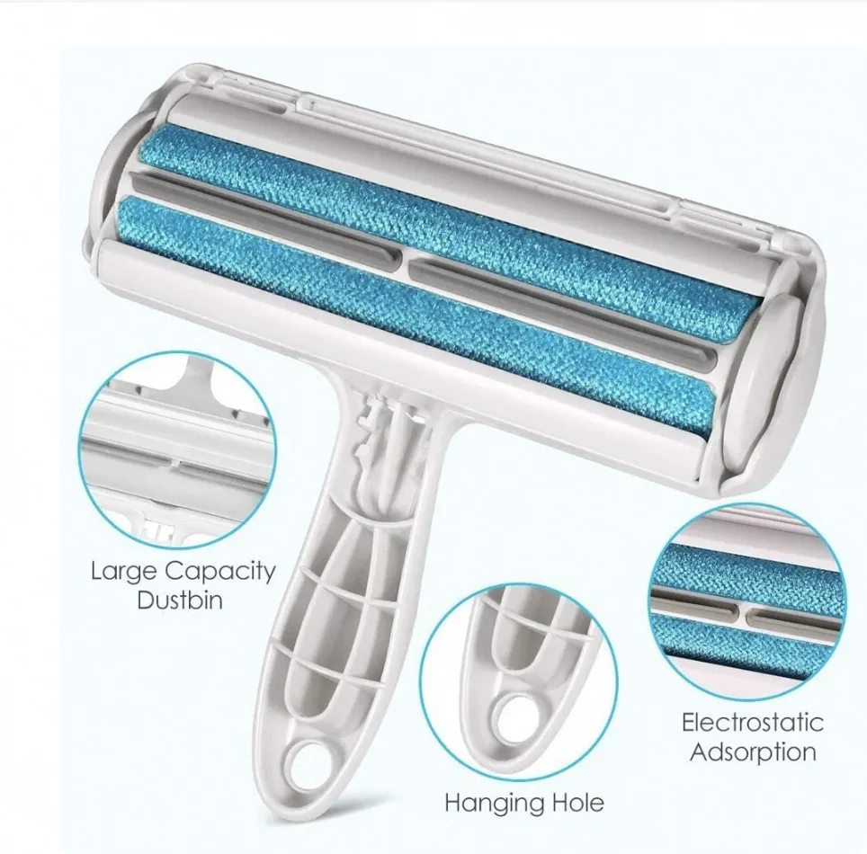 Reusable Pet Hair Removal Mitts Rollers For Cats and Dogs – Self-Cleaning Lint Roller Set For Furniture Couch Carpet Reusable Pet Hair Removal Mitts Rollers For Cats and Dogs – Self-Cleaning Lint Roller Set For Furniture Couch Carpet
