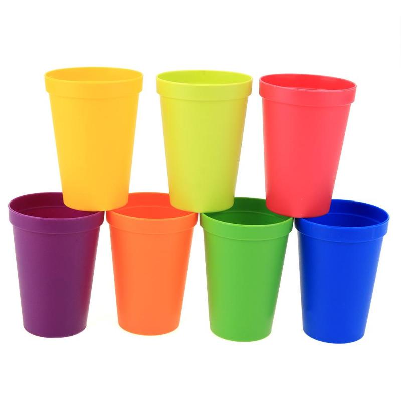 Reusable Plastic Cups 7Pcs Set Reusable Plastic Cups 7Pcs Set