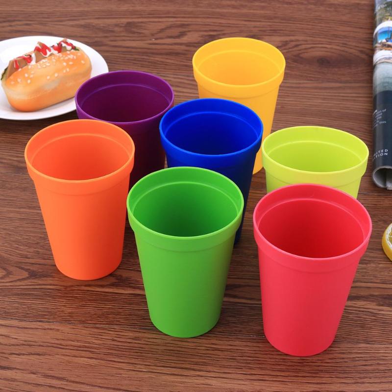 Reusable Plastic Cups 7Pcs Set Reusable Plastic Cups 7Pcs Set