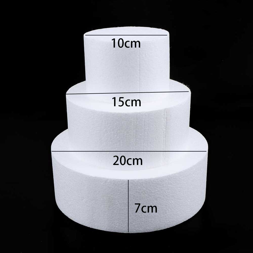 Reusable Round Dummy Cake Foam Reusable Round Dummy Cake Foam