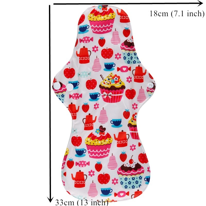 Reusable Sanitary Pads Heavy Flow Napkin (Set of 10) Reusable Sanitary Pads Heavy Flow Napkin (Set of 10)