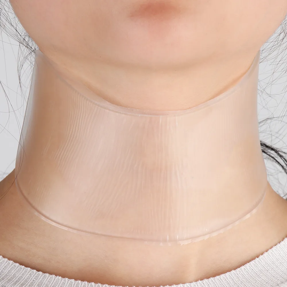 Reusable Silicone Care Neck Pad Neck Tape Wrinkle Pads for Neck Wrinkle Treatment Prevention Anti Wrinkle Remover