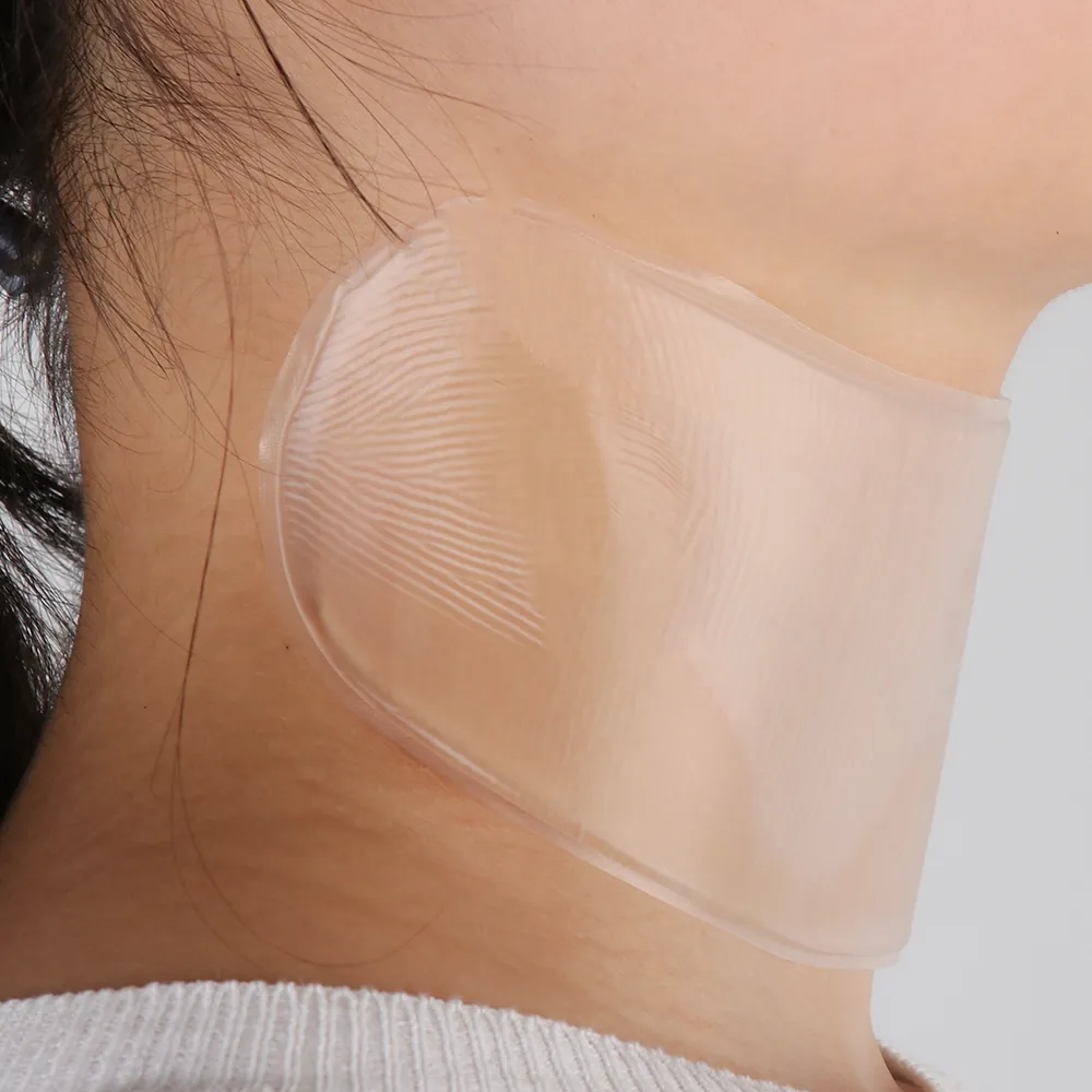 Reusable Silicone Care Neck Pad Neck Tape Wrinkle Pads for Neck Wrinkle Treatment Prevention Anti Wrinkle Remover