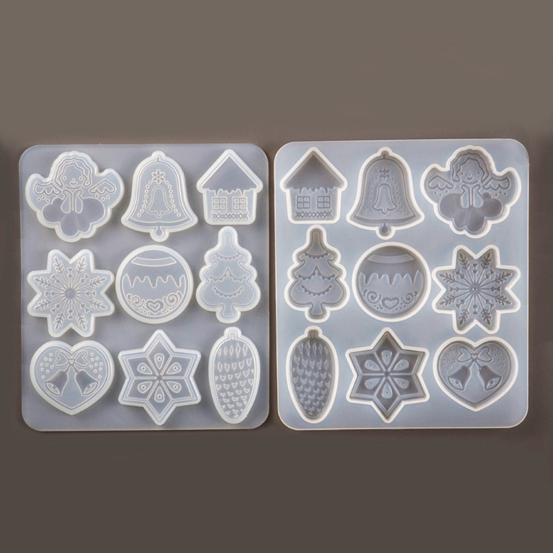 Reusable Silicone Christmas Resin Mold Reusable Silicone Christmas Resin Mold