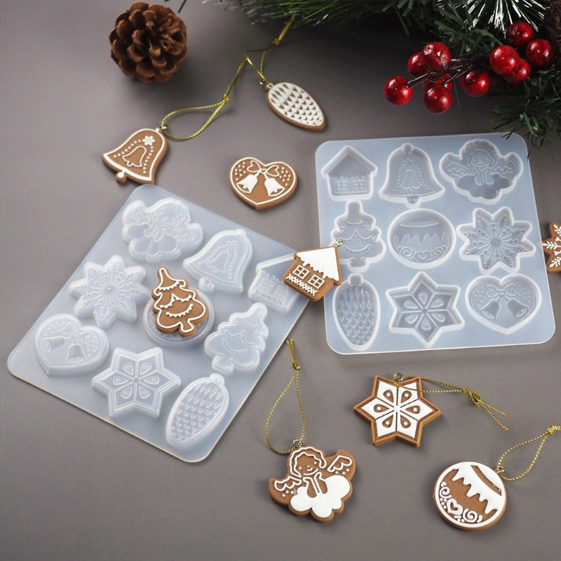 Reusable Silicone Christmas Resin Mold Reusable Silicone Christmas Resin Mold