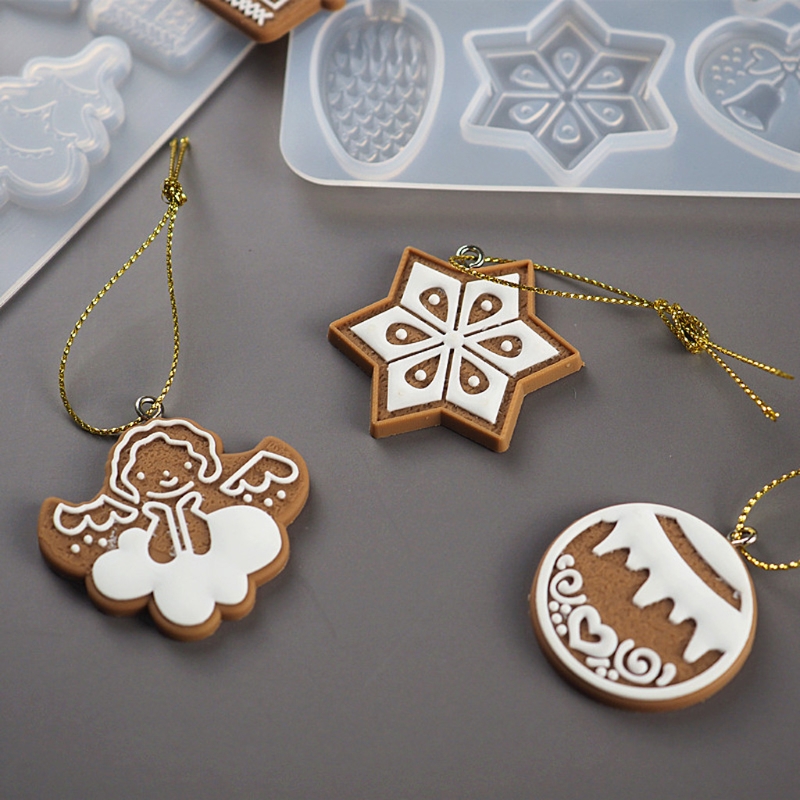 Reusable Silicone Christmas Resin Mold Reusable Silicone Christmas Resin Mold