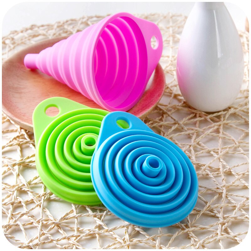 Reusable Silicone Foldable Funnel Reusable Silicone Foldable Funnel