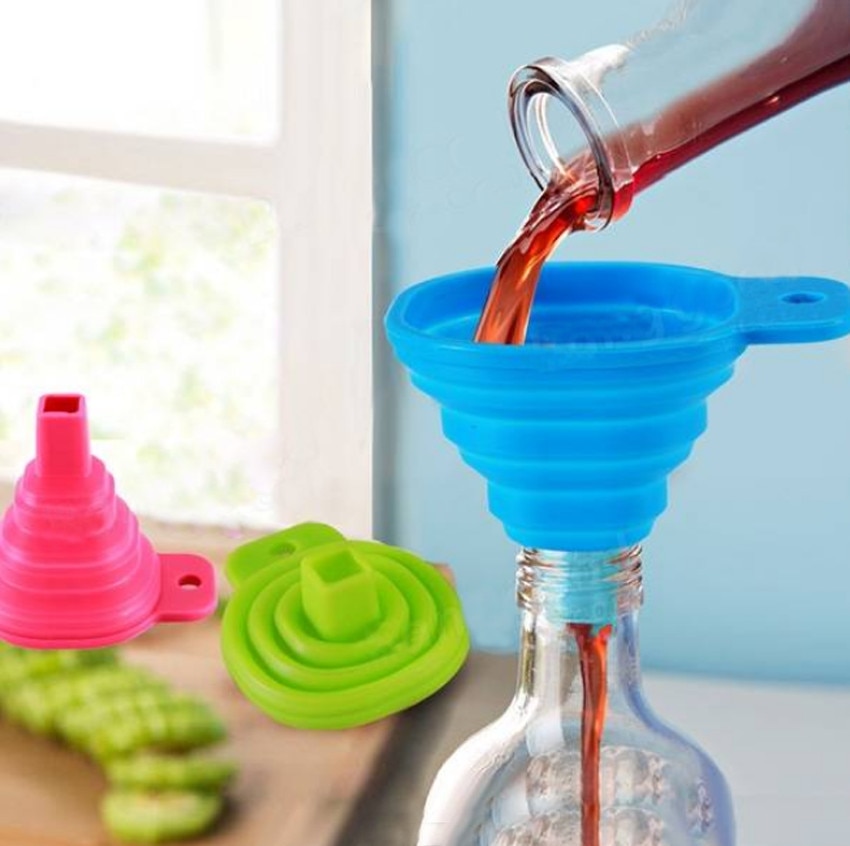 Reusable Silicone Foldable Funnel Reusable Silicone Foldable Funnel