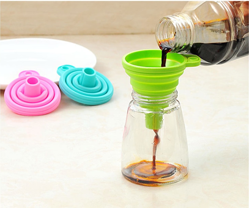 Reusable Silicone Foldable Funnel Reusable Silicone Foldable Funnel