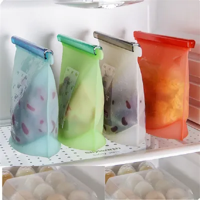 Reusable Silicone Freezer Bag