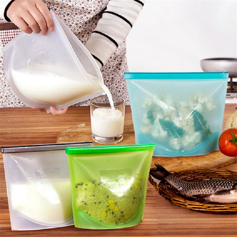Reusable Silicone Freezer Bag Reusable Silicone Freezer Bag