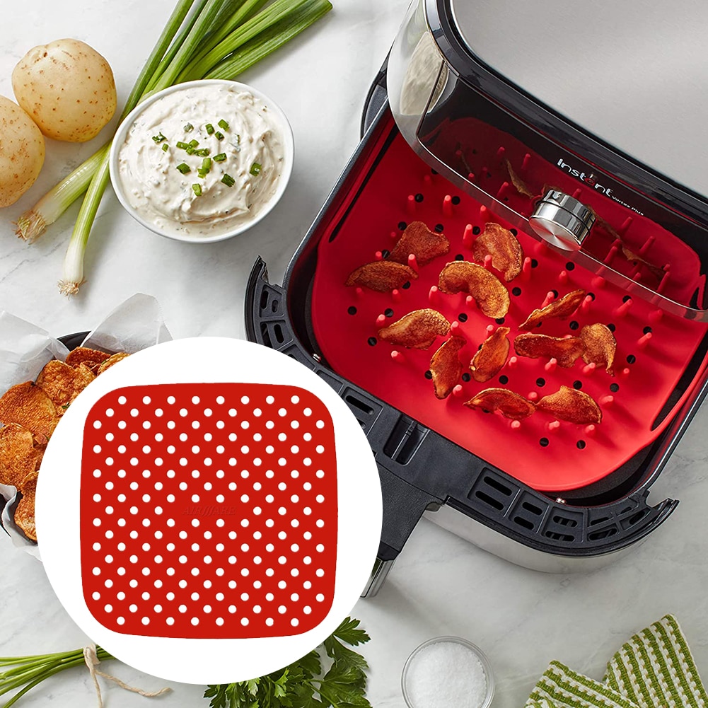 Reusable Silicone Mat for Air Fryer Reusable Silicone Mat for Air Fryer
