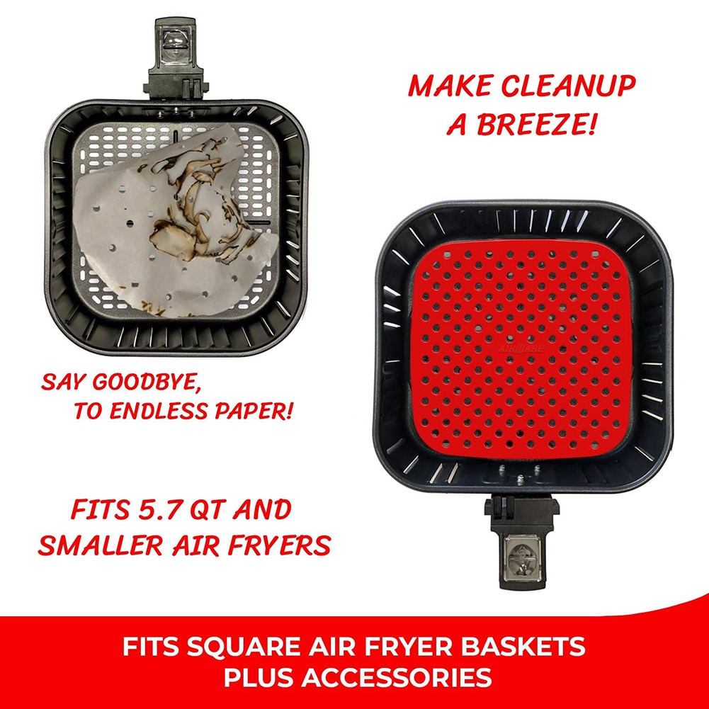 Reusable Silicone Mat for Air Fryer Reusable Silicone Mat for Air Fryer