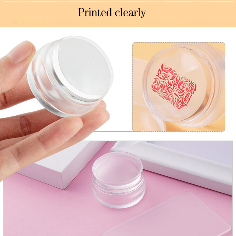 Reusable Silicone Nail Art Stamper Reusable Silicone Nail Art Stamper