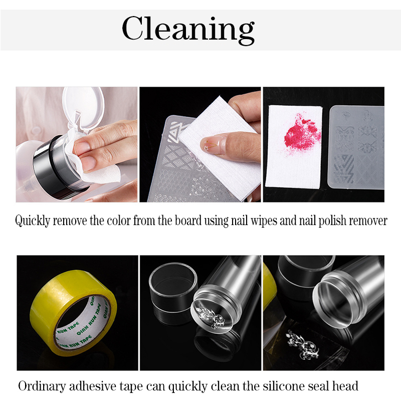 Reusable Silicone Nail Art Stamper Reusable Silicone Nail Art Stamper