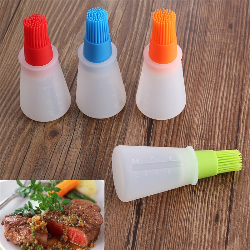 Reusable Silicone Oil Bottle Brush Reusable Silicone Oil Bottle Brush