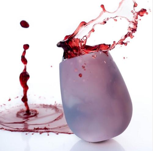 Reusable Silicone Rubber Wine Glass Reusable Silicone Rubber Wine Glass
