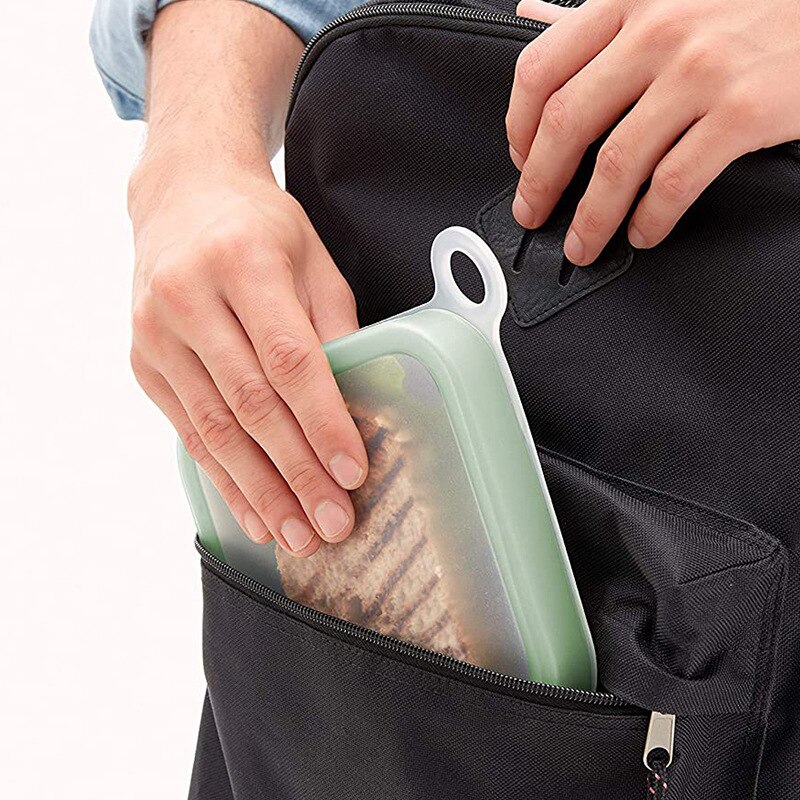 Reusable Silicone Sandwich Bag