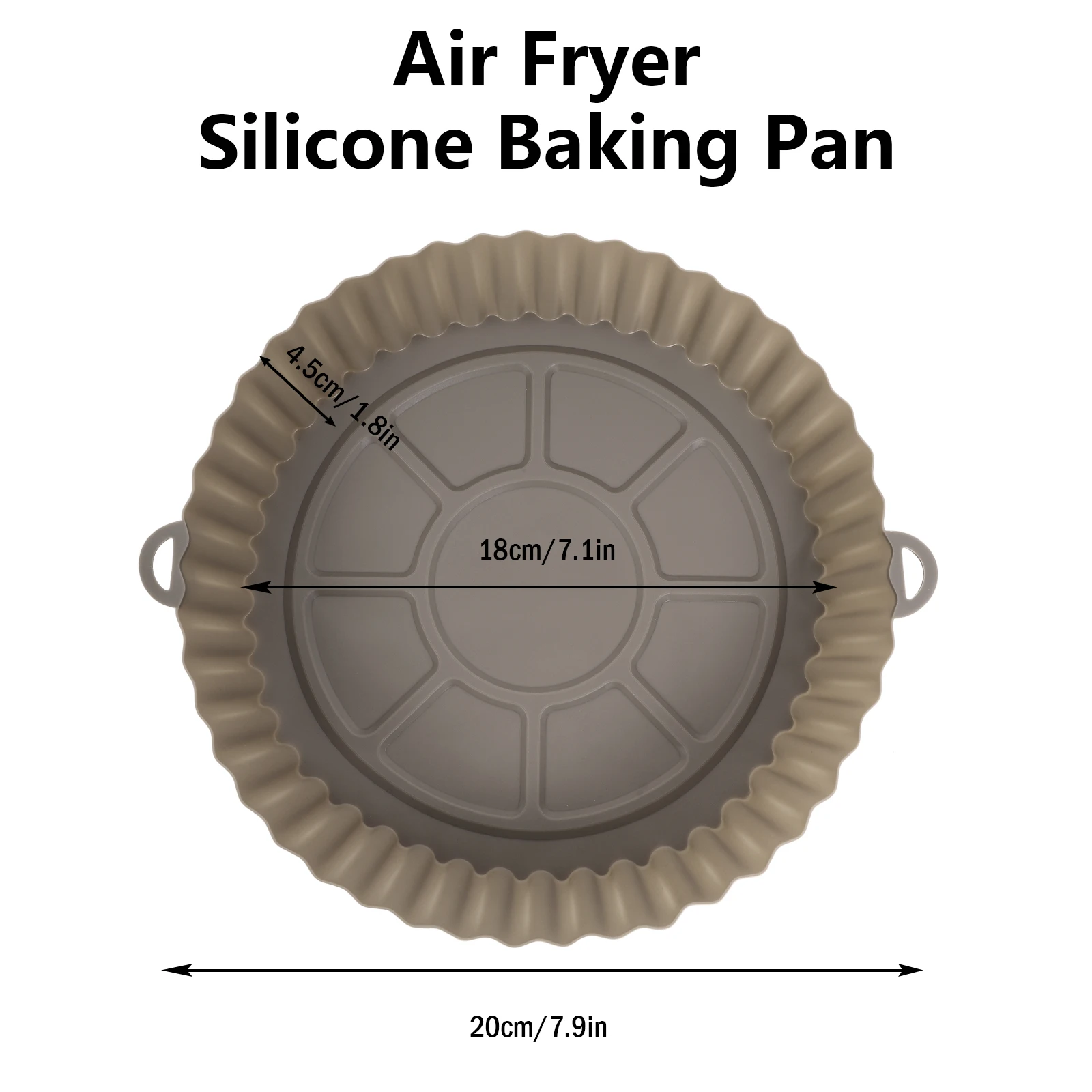 Reusable Silicone Tray for Air Fryer Reusable Silicone Tray for Air Fryer