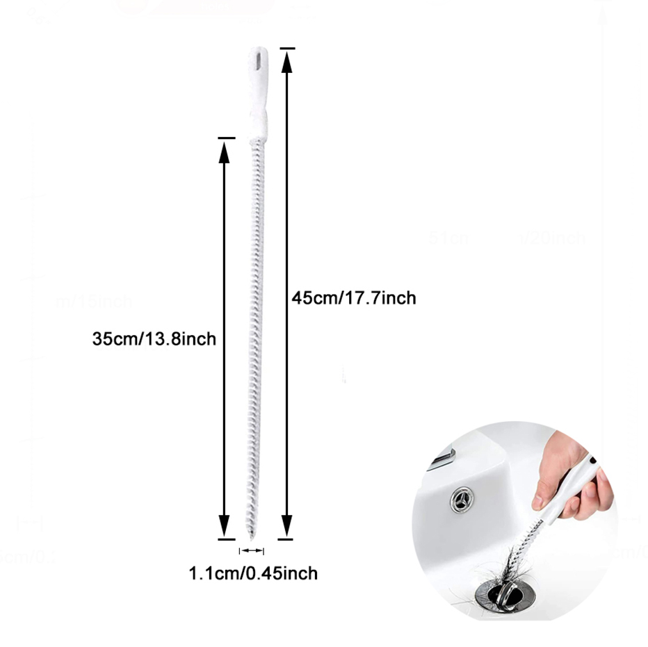 Reusable Sink Hair Remover Stick