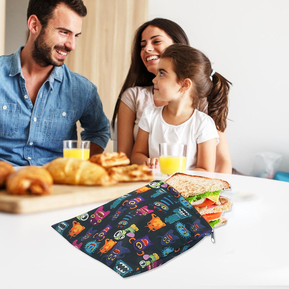 Reusable Snack Bags Sandwich Pouch (3 pcs)