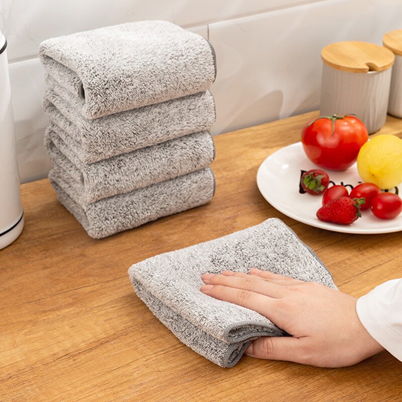 Reusable Soft Microfiber Kitchen Towels (3 pcs) Reusable Soft Microfiber Kitchen Towels (3 pcs)