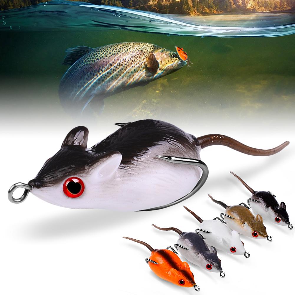 Reusable Soft Rat Fishing Lure