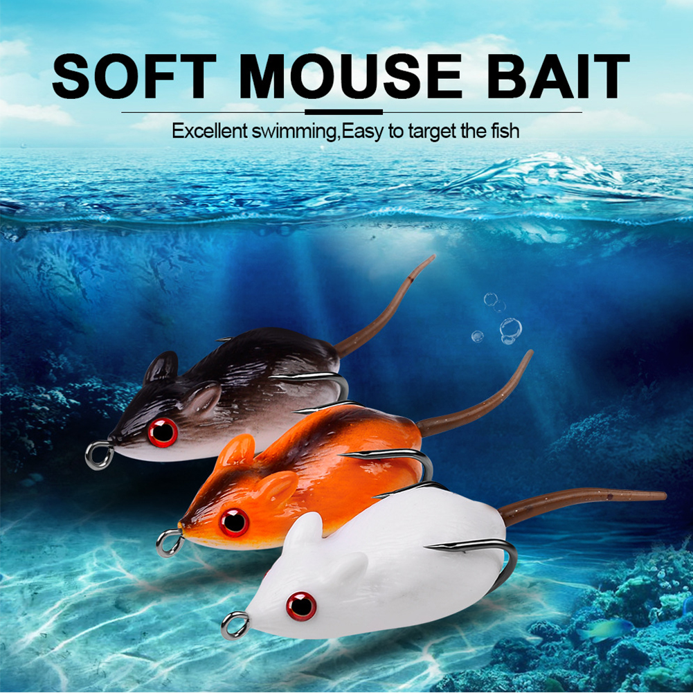 Reusable Soft Rat Fishing Lure Reusable Soft Rat Fishing Lure