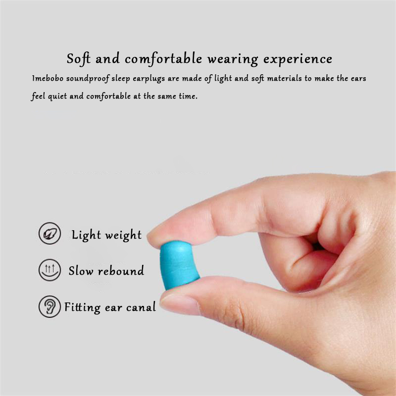 Reusable Soundproof Sleeping Ear Plugs Earplugs For Sleep Special Mute Soft Slow Rebound Student Anti-Noise Protection Reusable Soundproof Sleeping Ear Plugs Earplugs For Sleep Special Mute Soft Slow Rebound Student Anti-Noise Protection