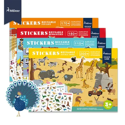 Reusable Sticker Book Kids Toys Reusable Sticker Book Kids Toys