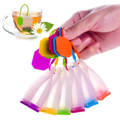 Reusable Tea Bag Silicone Infuser Filter