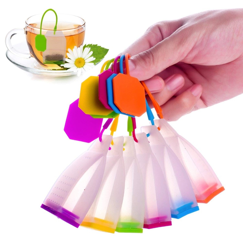 Reusable Tea Bag Silicone Infuser Filter Reusable Tea Bag Silicone Infuser Filter