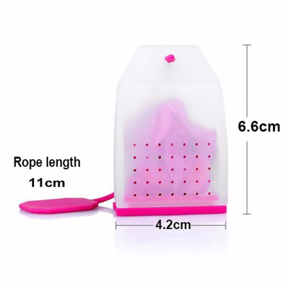 Reusable Tea Bag Silicone Infuser Filter Reusable Tea Bag Silicone Infuser Filter