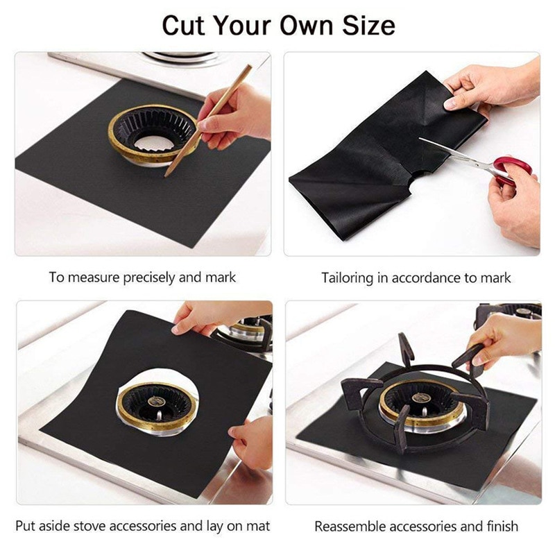 Reusable Top Protectors Stove Burner Covers Reusable Top Protectors Stove Burner Covers
