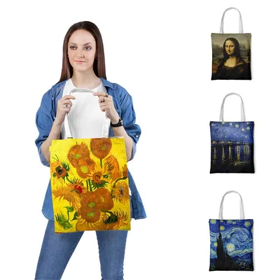 Reusable Tote Van Gogh Bag Reusable Tote Van Gogh Bag