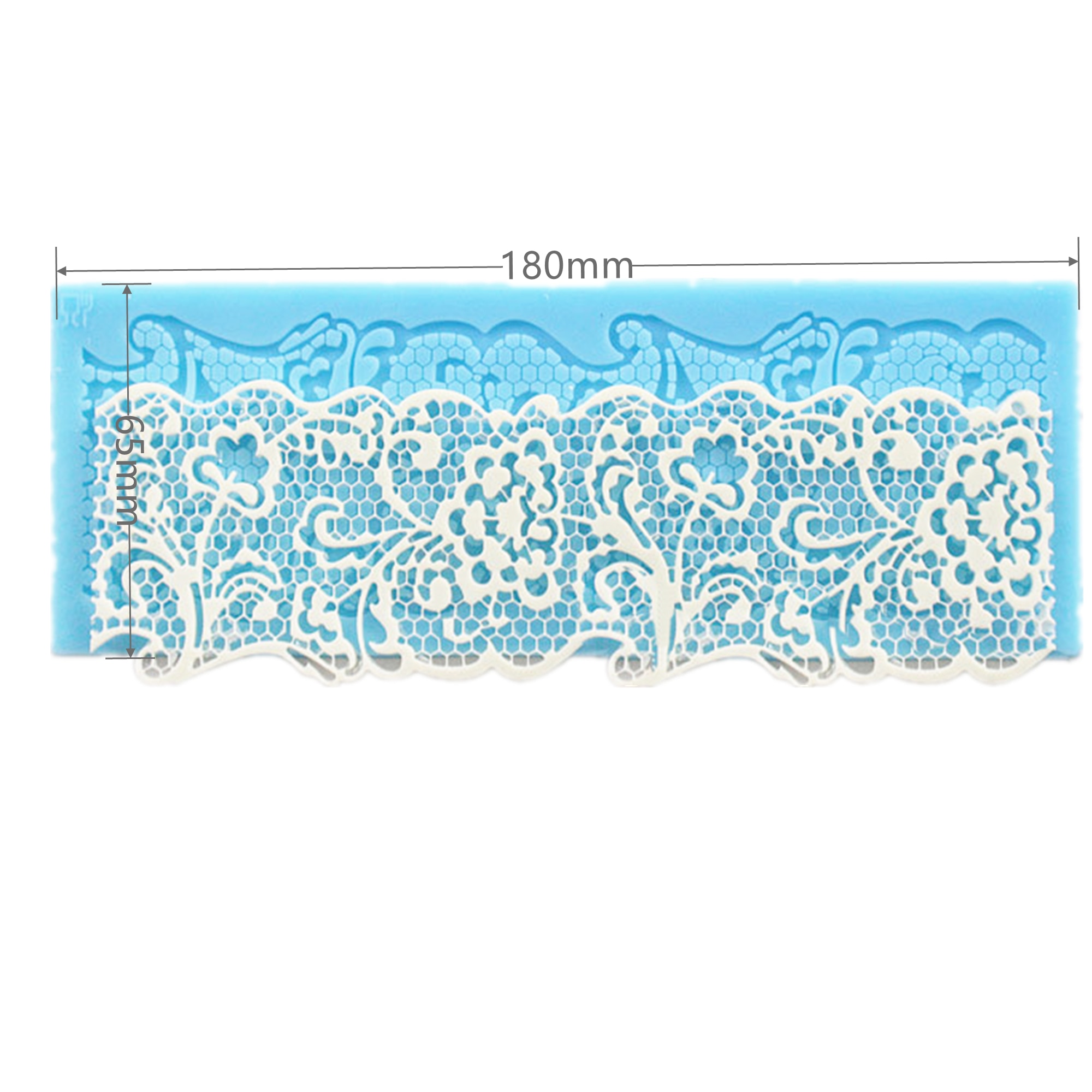 Reusable Vintage Lace Silicone Mold
