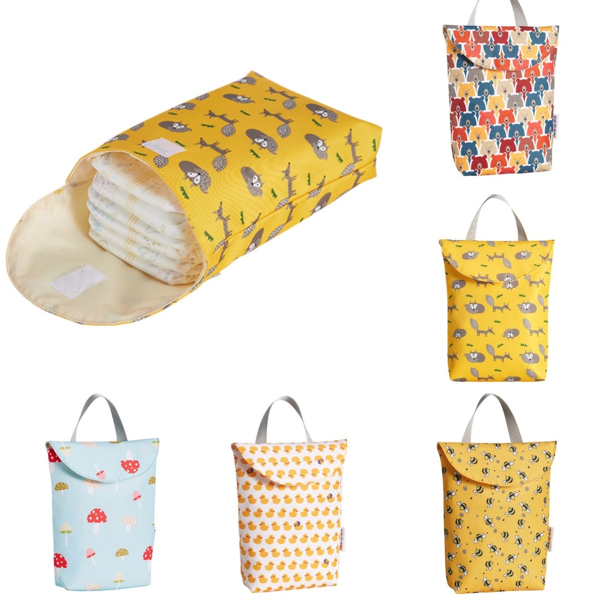 Reusable Waterproof Diaper Pouch Reusable Waterproof Diaper Pouch