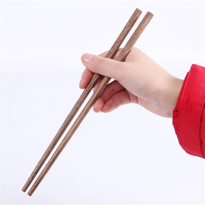 Reusable Wooden Chopsticks (10 Pairs)