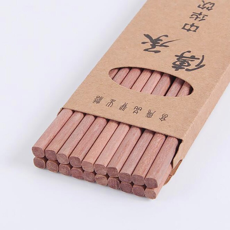 Reusable Wooden Chopsticks (10 Pairs)