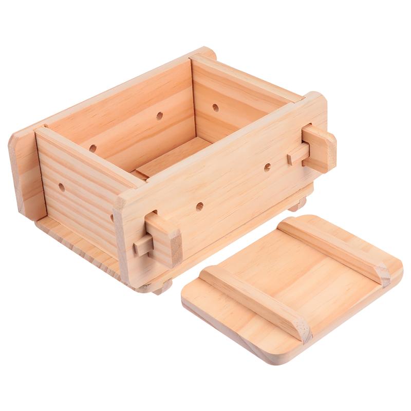 Reusable Wooden Tofu Press Mold Reusable Wooden Tofu Press Mold