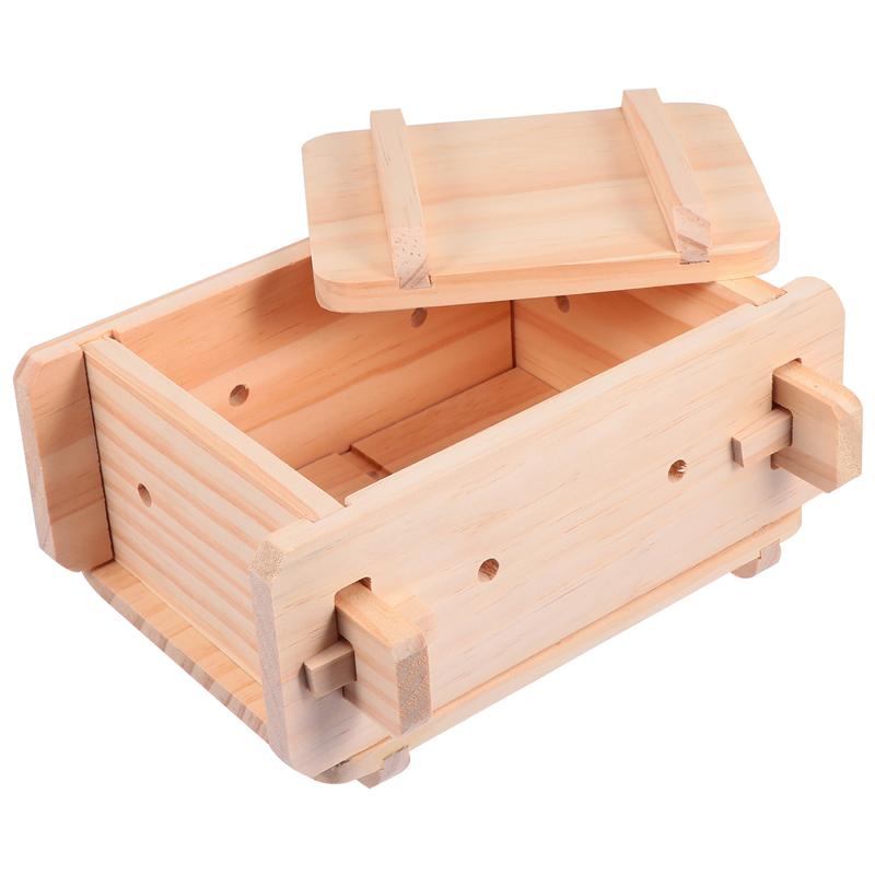 Reusable Wooden Tofu Press Mold Reusable Wooden Tofu Press Mold
