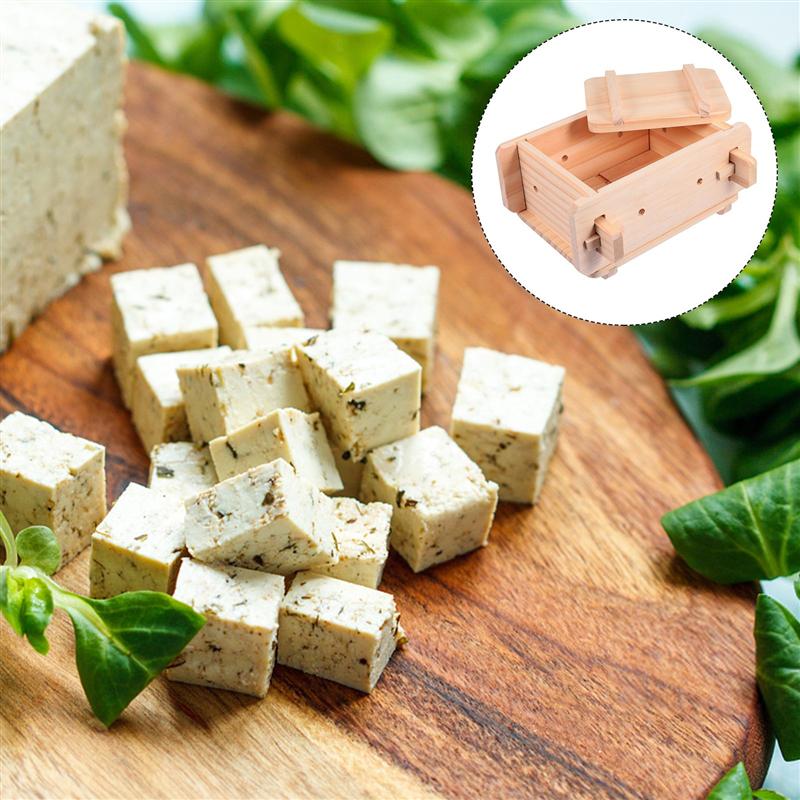 Reusable Wooden Tofu Press Mold Reusable Wooden Tofu Press Mold
