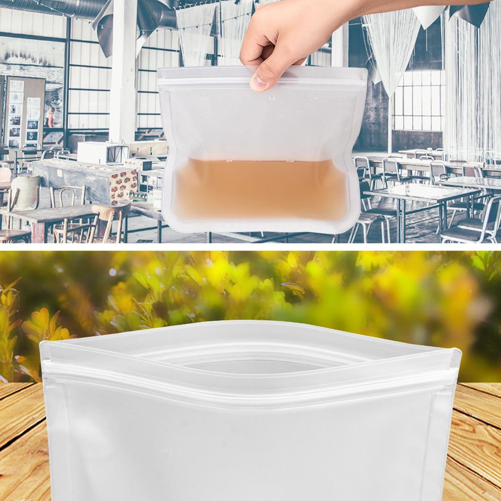 Reusable Ziplock Bags Food Storage Bags