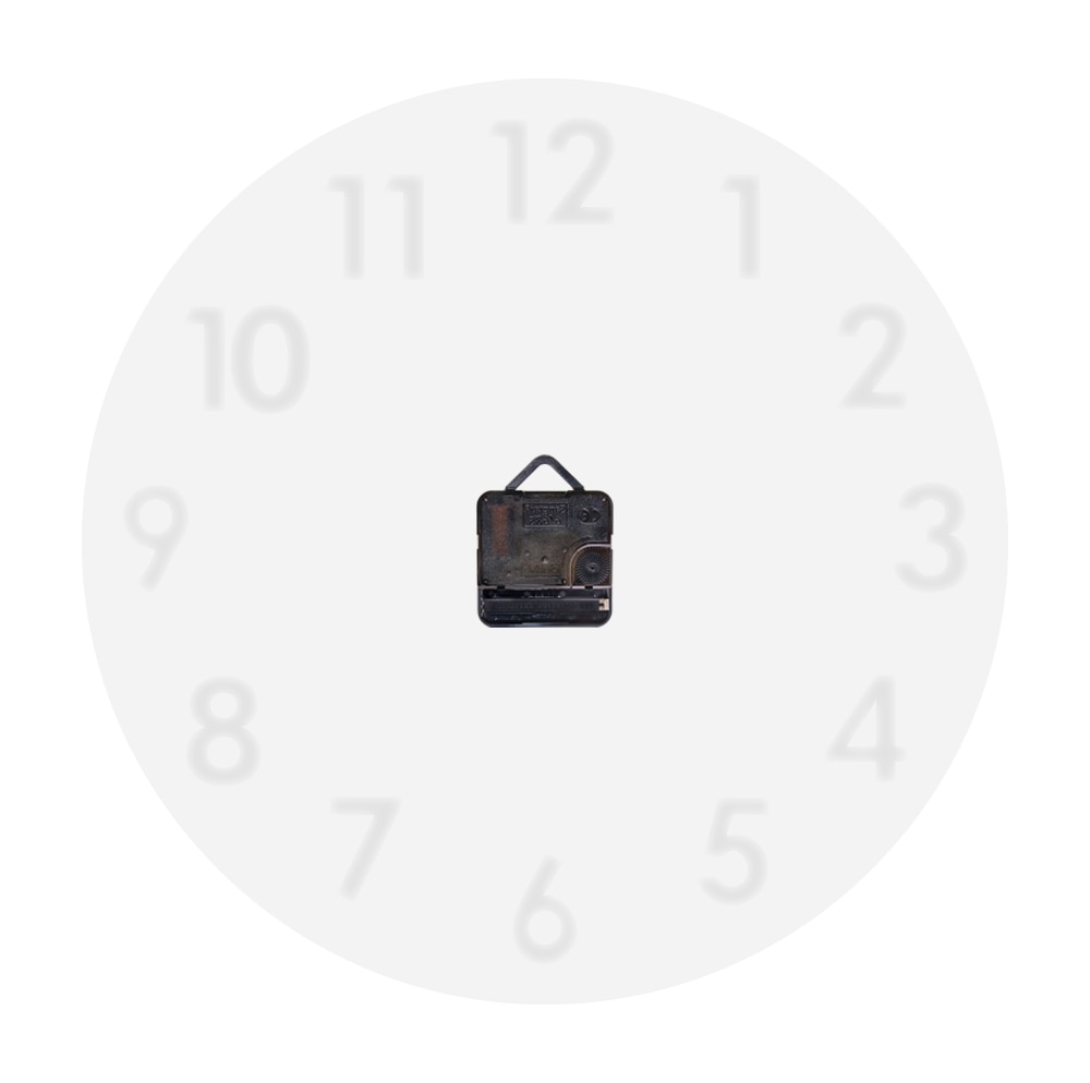 Reverse Clock Backward-Moving Wall Clock