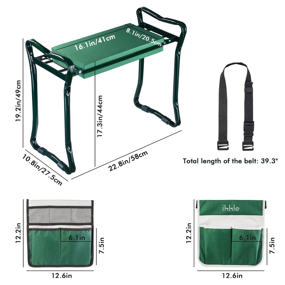 Reversible Garden Kneeler Seat