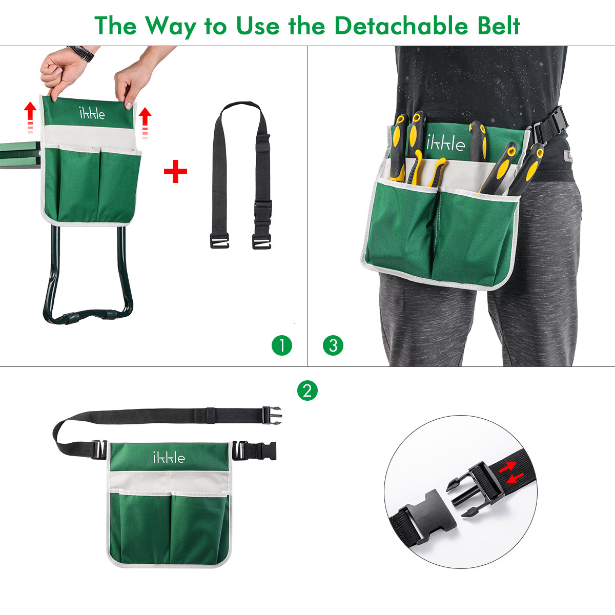 Reversible Garden Kneeler Seat