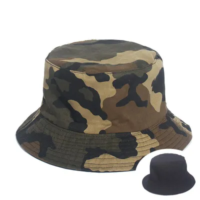 Reversible Outdoor Camo Bucket Hat Reversible Outdoor Camo Bucket Hat